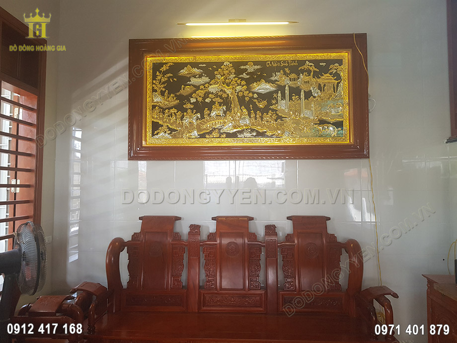 Tranh mang &yacute; nghĩa phong thủy v&ocirc; c&ugrave;ng s&acirc;u sắc, mang lại t&agrave;i lộc v&agrave; may mắn cho gia chủ v&agrave; c&aacute;c th&agrave;nh vi&ecirc;n trong gia đ&igrave;nh